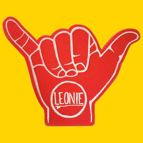 Main en mousse Leonie_"Aloha"
